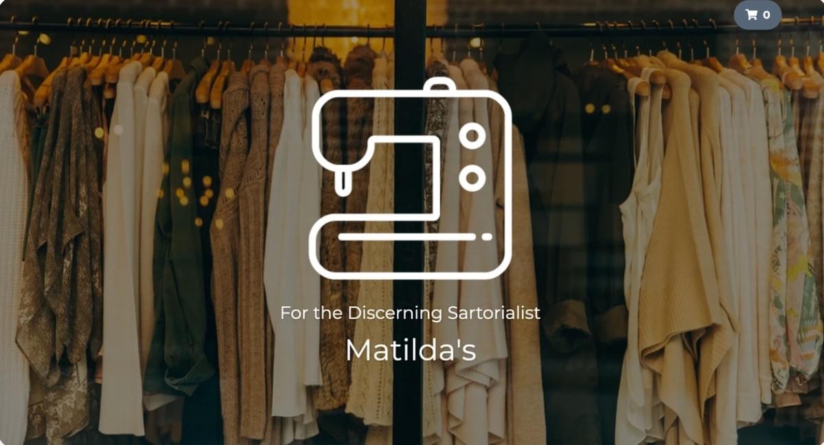 Perspective Store Sjabloon van Strikingly