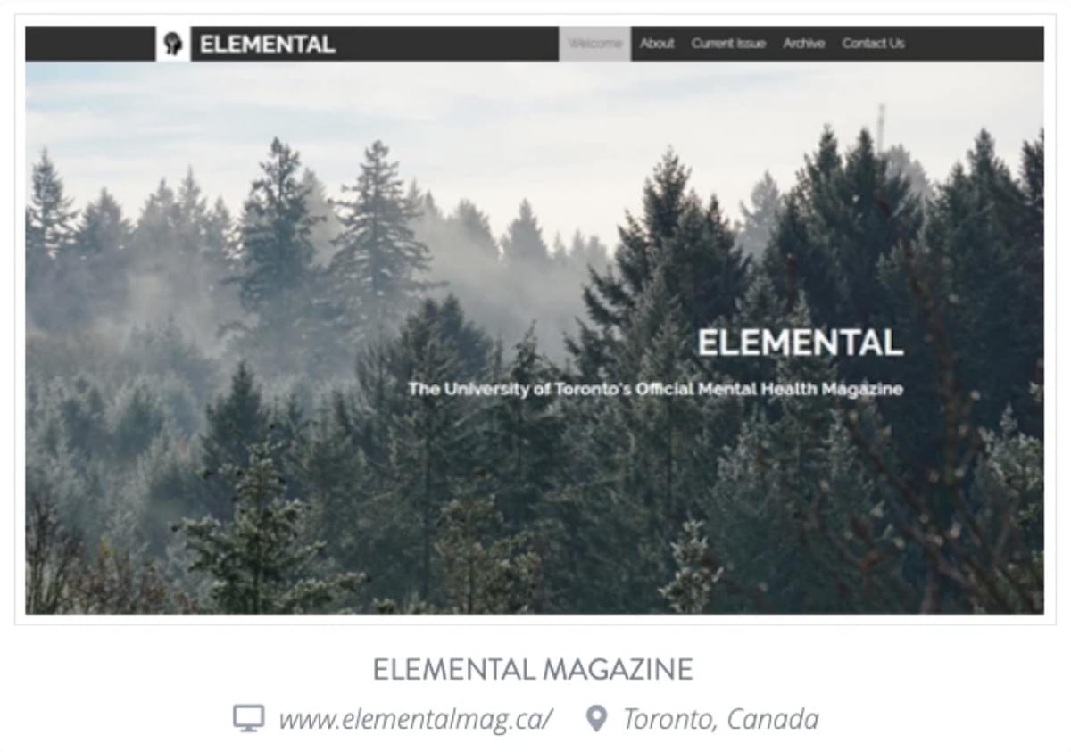 Domeinnaam van Elemental Magazine