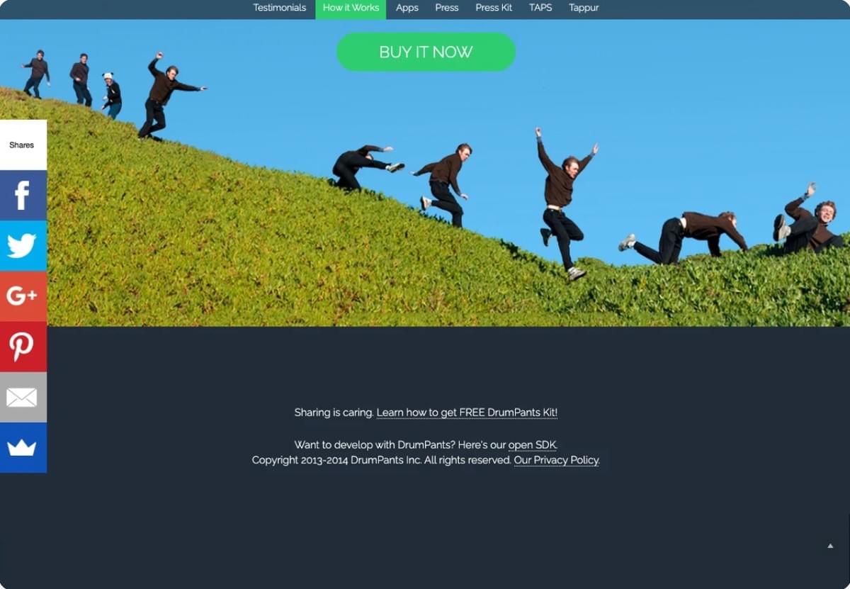 Drumpants Privacybeleid