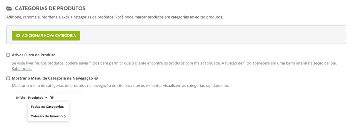 Instruções Pop Up da Strikingly