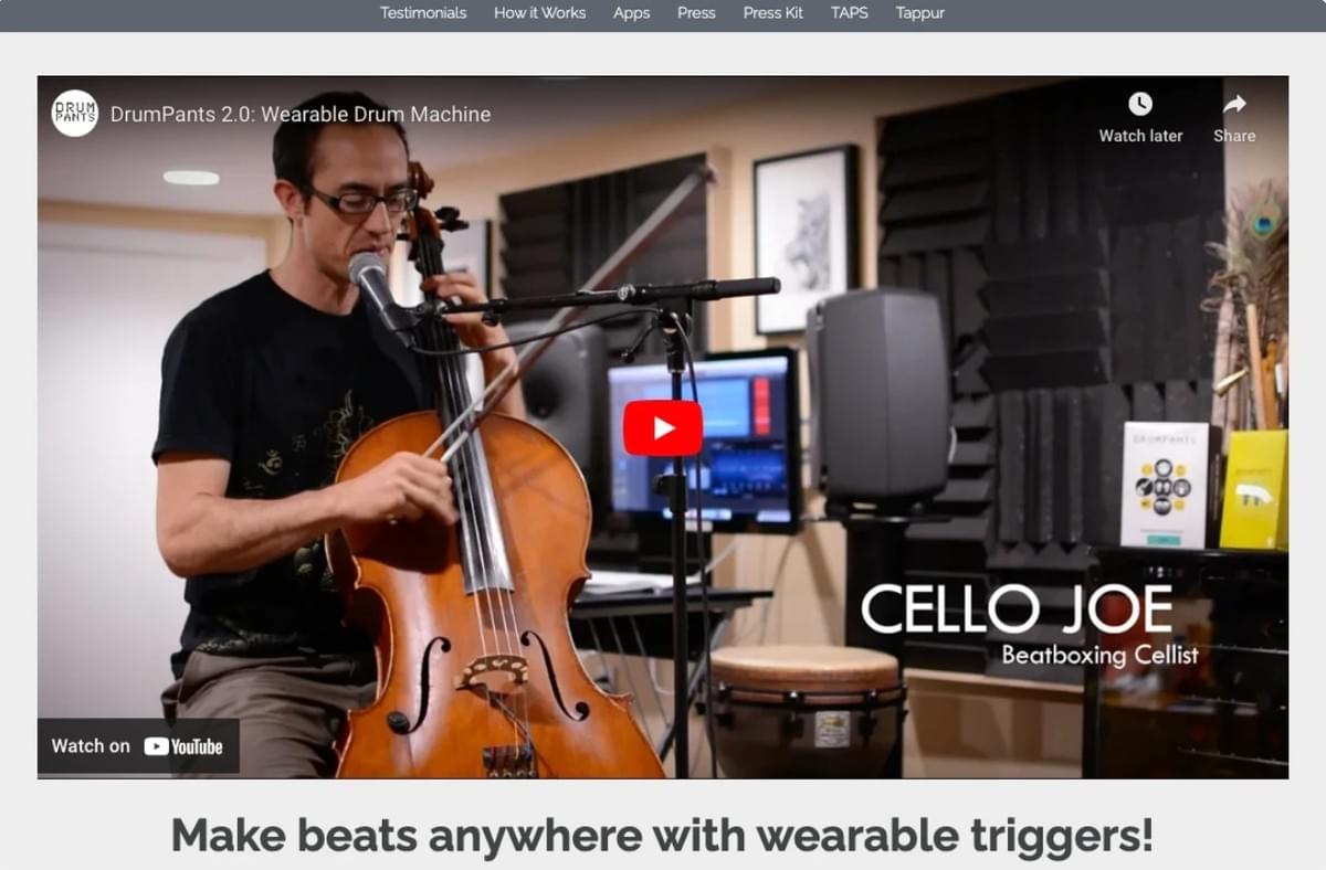 Drumpants: YouTube-videomarketing