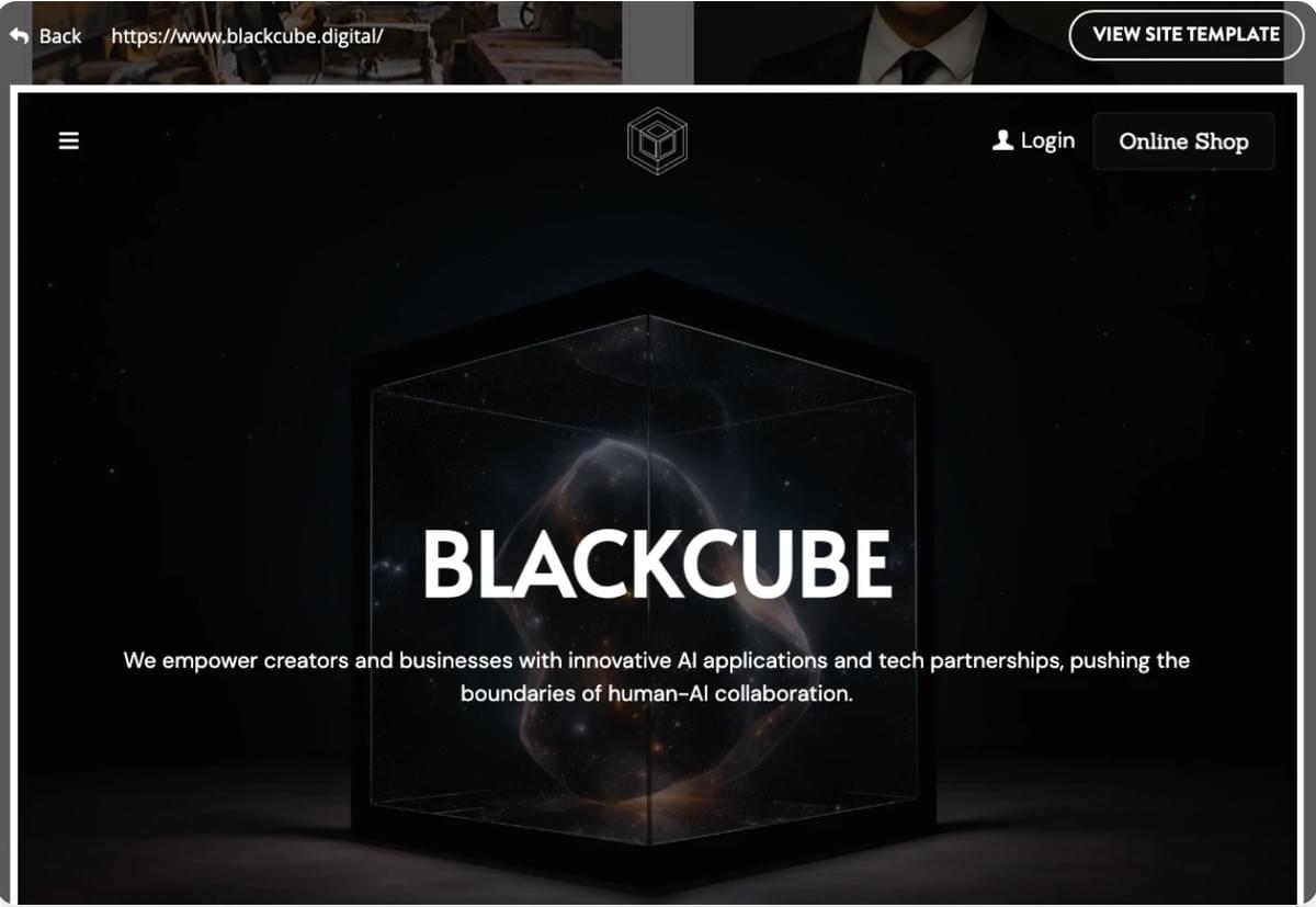 Site da Blackcube
