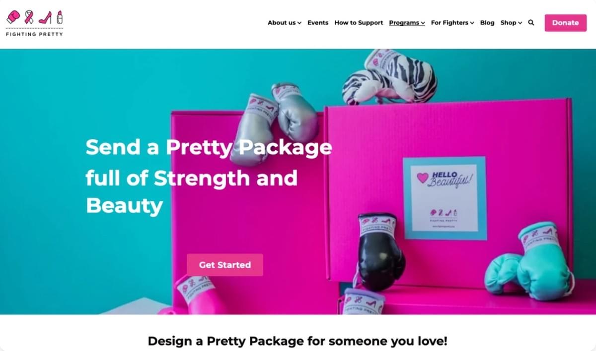 creatieve bedrijfsnaam: Fighting Pretty