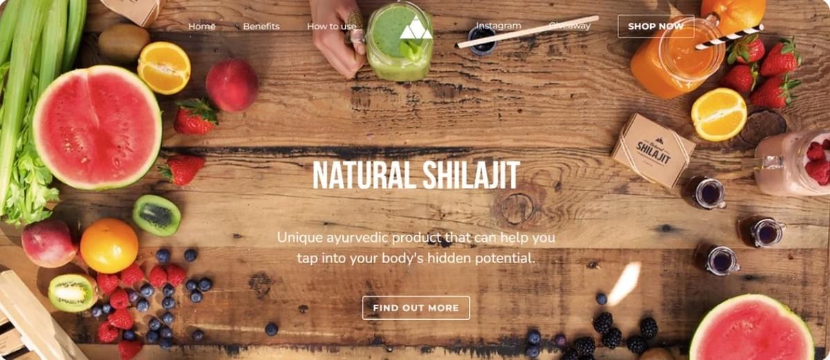 aumentar as vendas como Shilajit