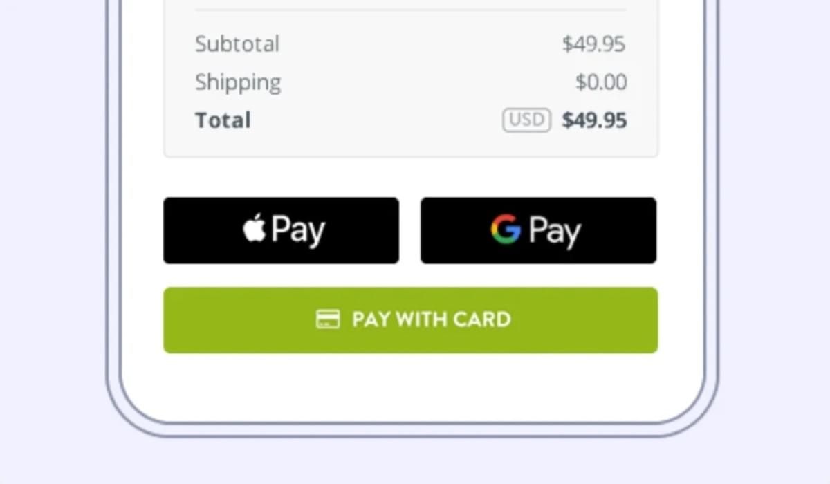Strikingly Google Pay e Apple Pay