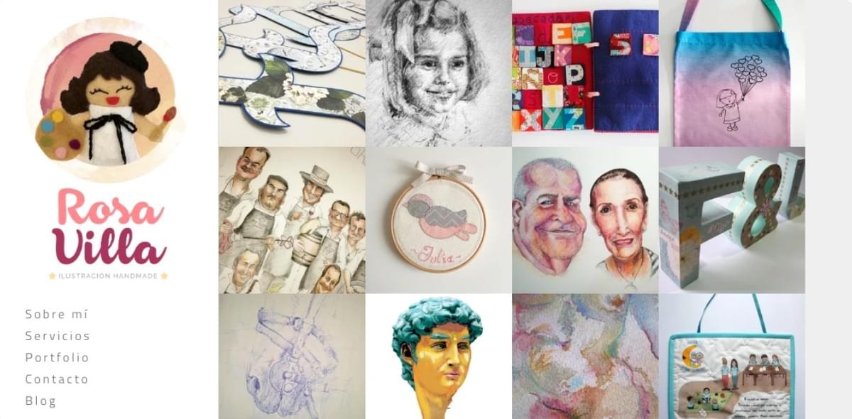 Arte NFT: Rosa Villa