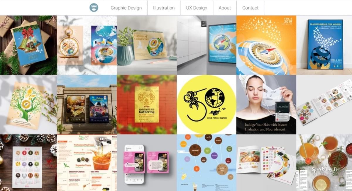 Mixed-Media-Kunst: Webseite „Raccoon Fly“