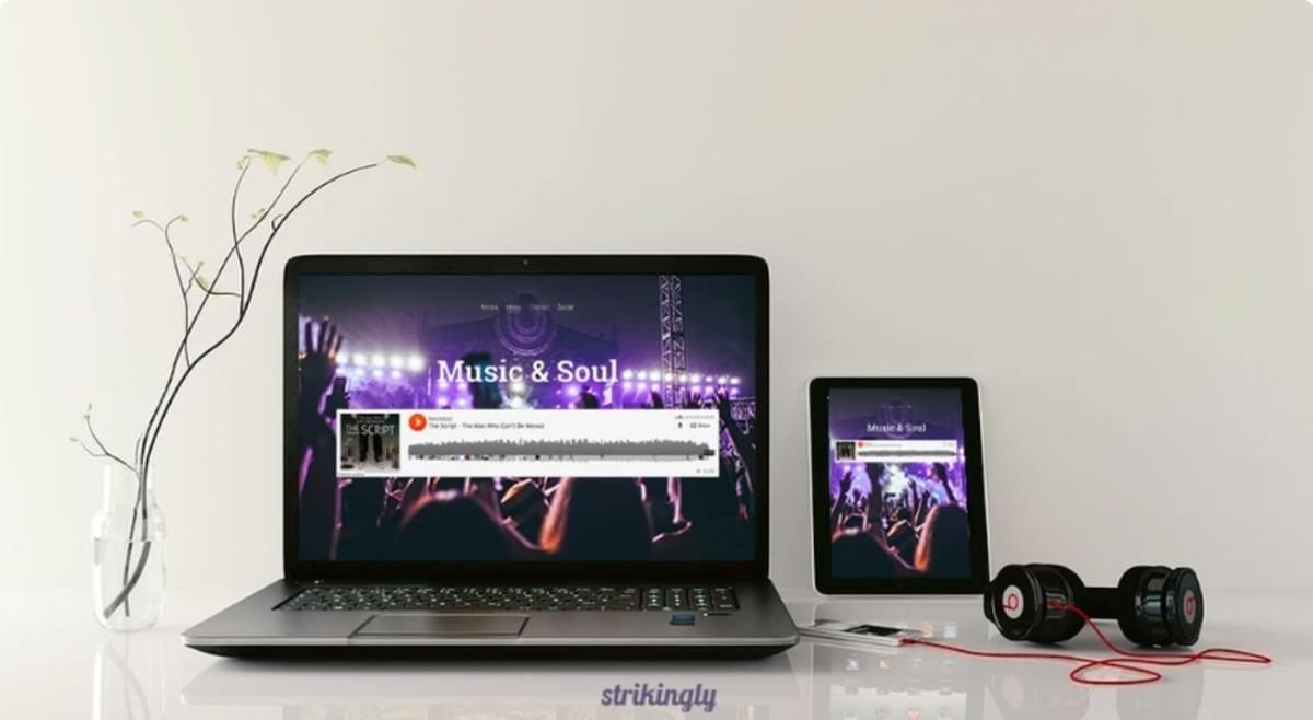 Strikingly Website Responsivo Design