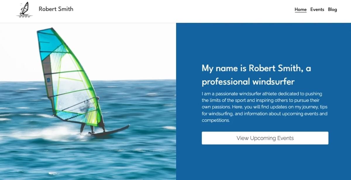 WindSurfer Blog Marketing Sjabloon