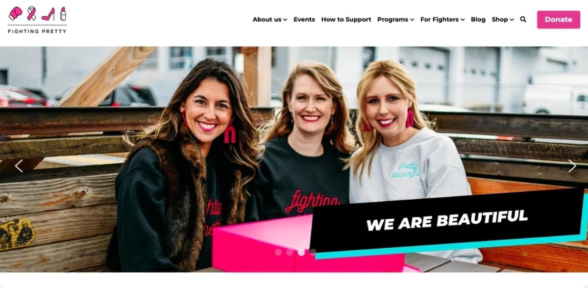 Attraktive Website mit kostenloser Domain