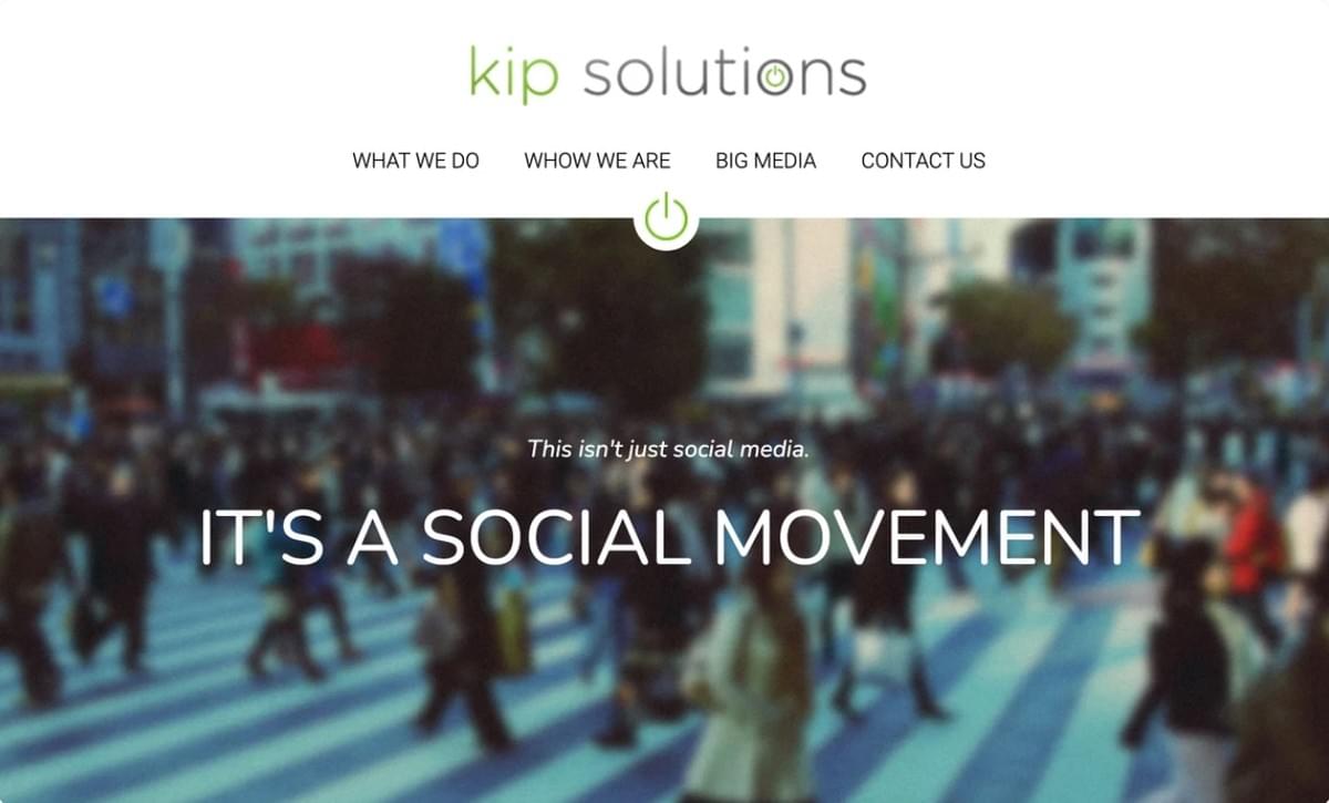 Kip Solutions Sjabloon van Strikingly