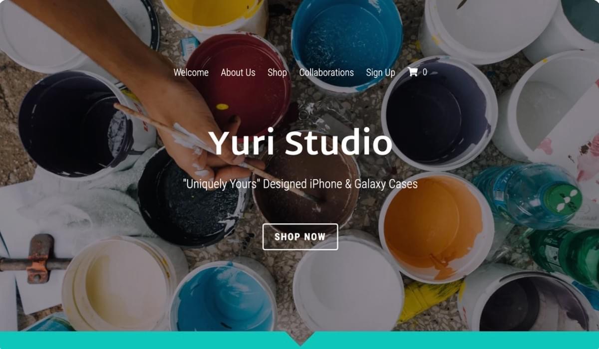 Yuri Studio Online Winkel Sjabloon