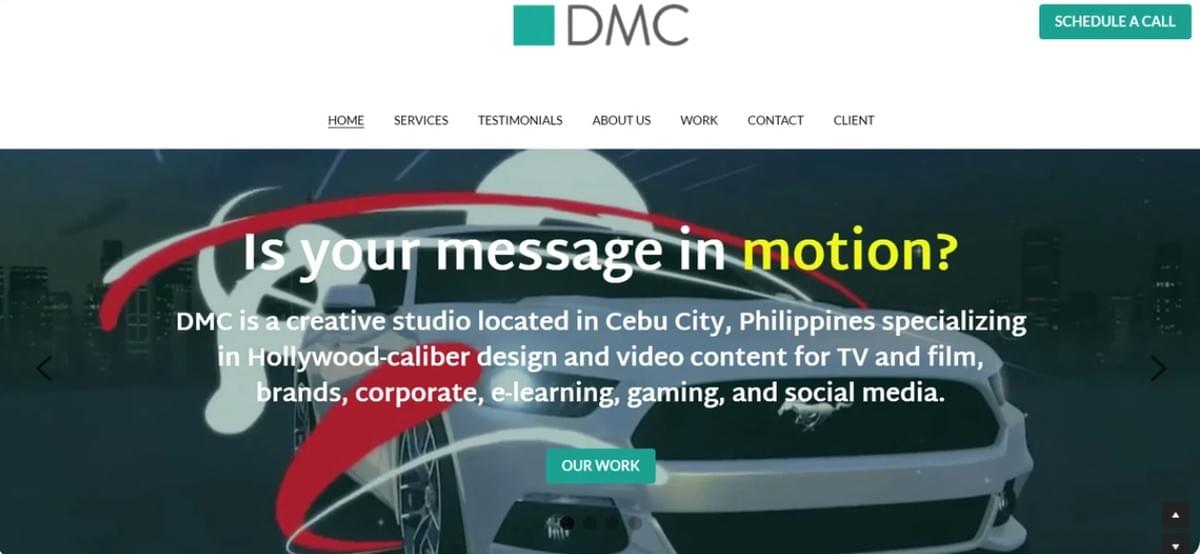 Visita ao site da DMC