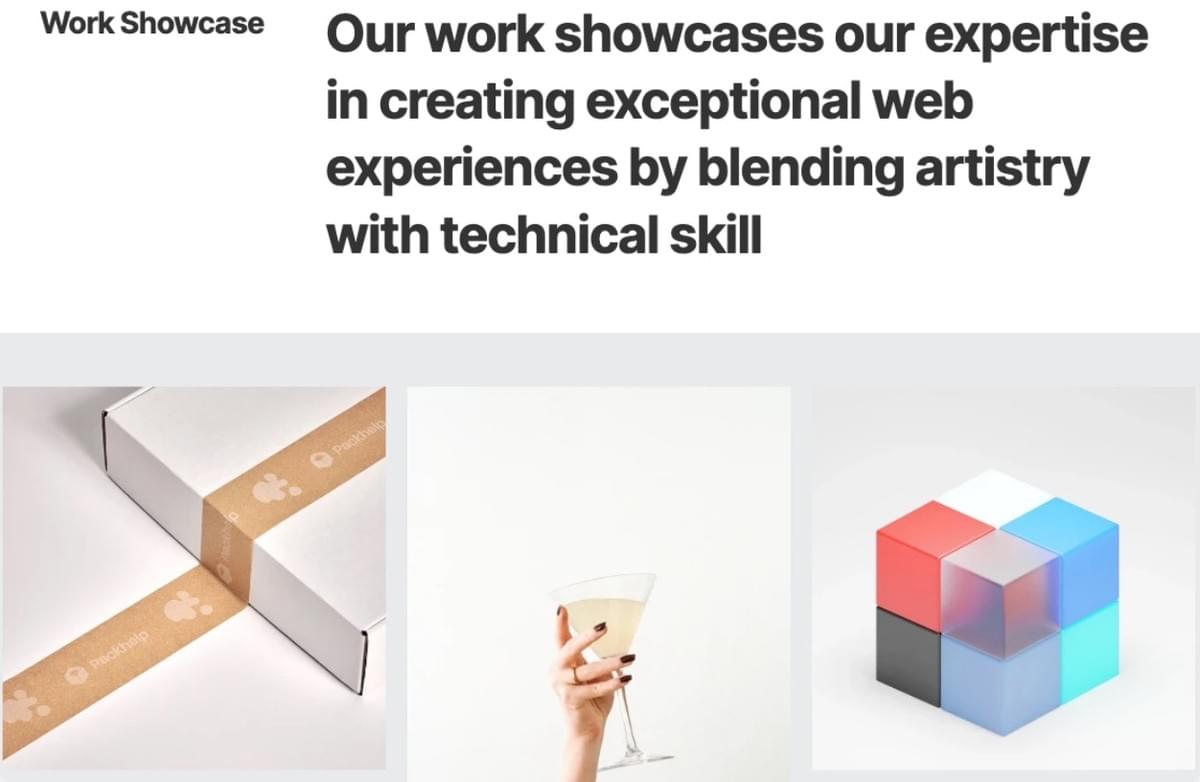 Dazzle website-sjabloon van Strikingly