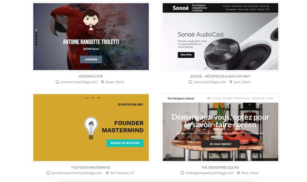 Surpreendentemente como exemplo de soluções inovadoras de web design - Templates diversificados e modernos