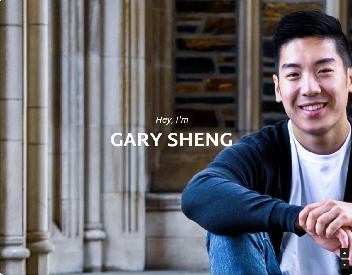 Gary Sheng: Webhosting van Strikingly