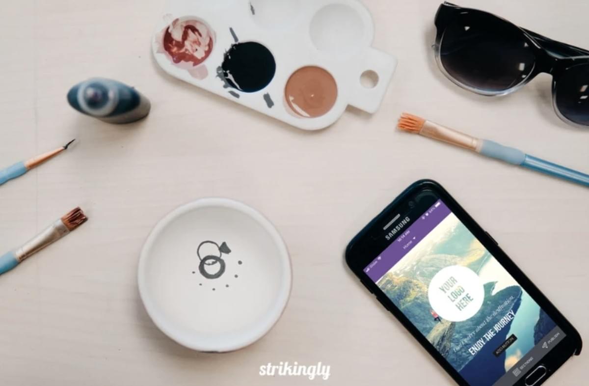 Ontwerp Strikingly-websites