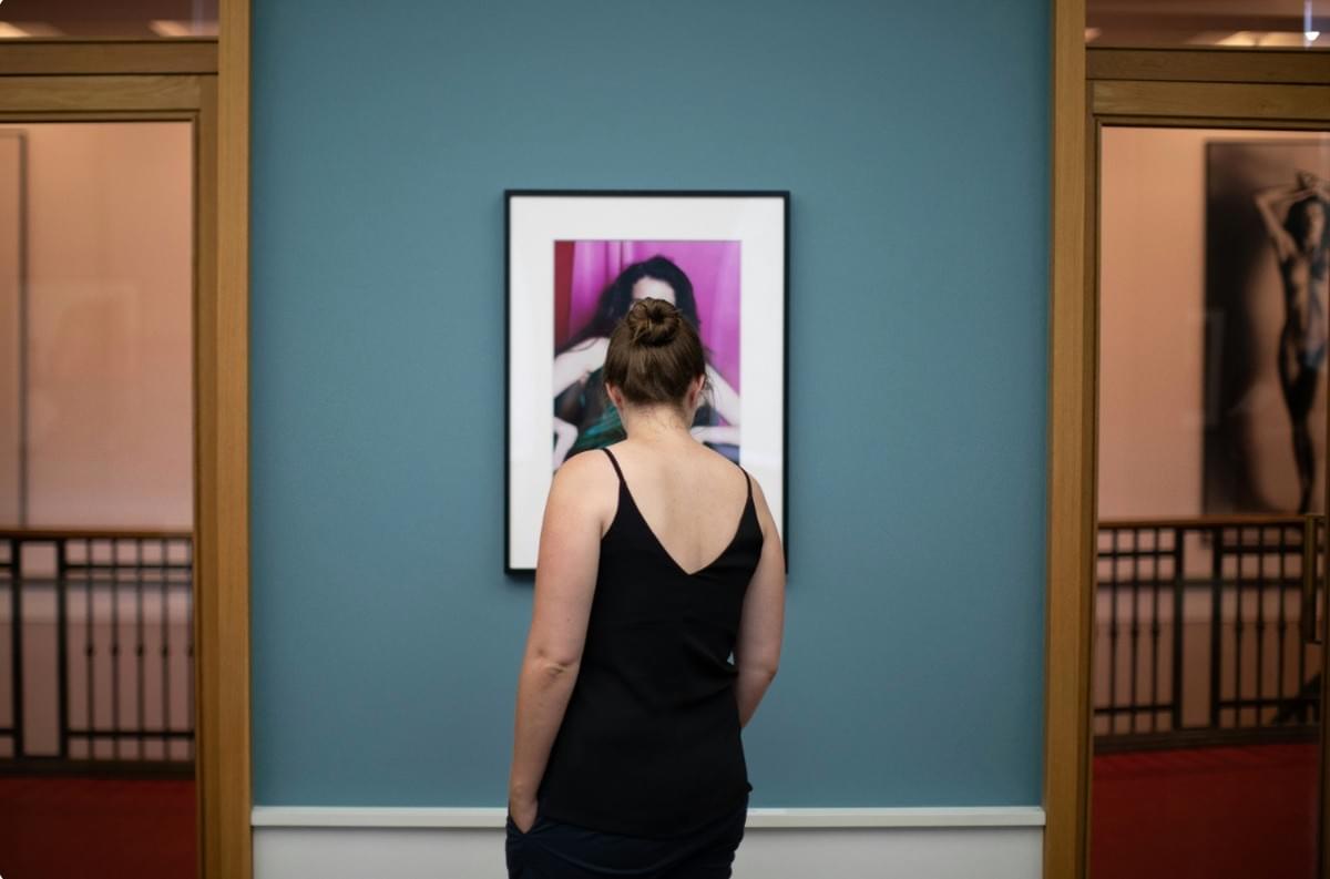 Recursos interativos do site da galeria de arte