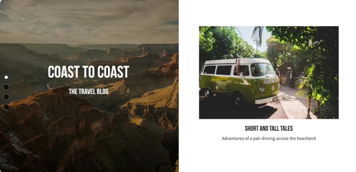 Template de Blog Perspectiva