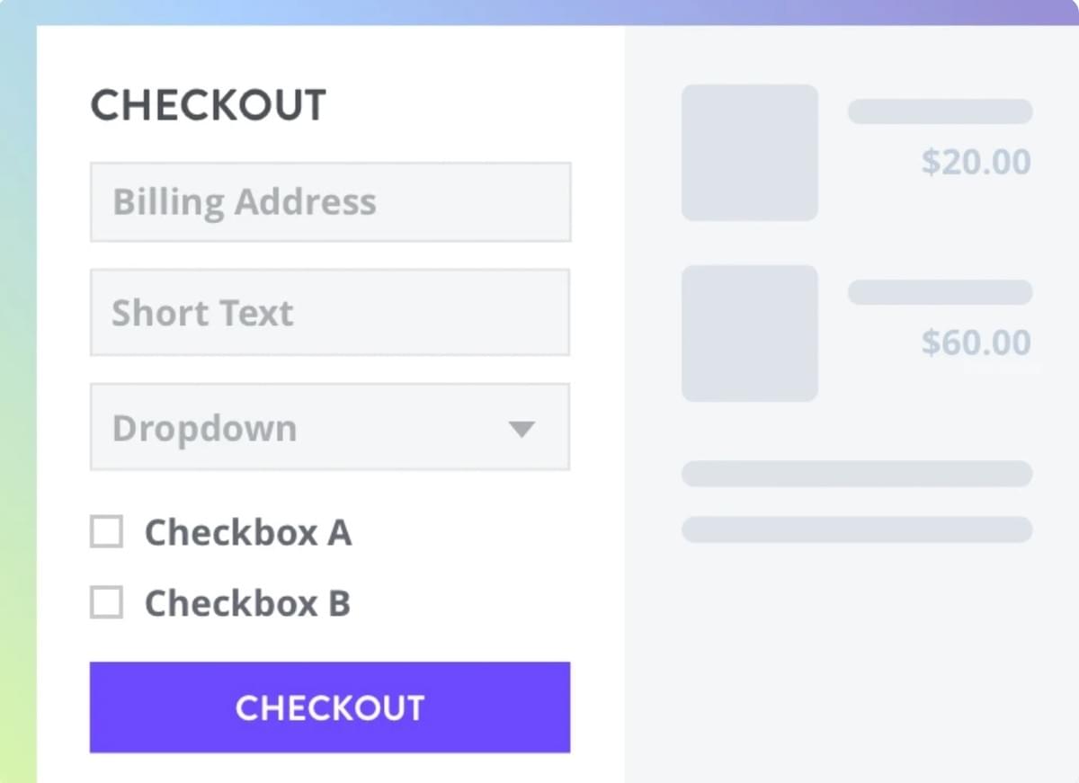 Strikingly Aangepaste Afrekenfunctie