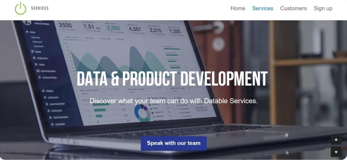 como é uma tag de título como Datable