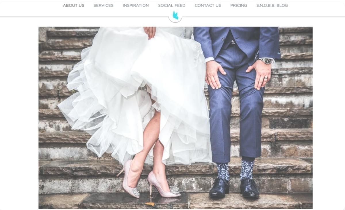 SNOBB-Website-Builder für Kleidung mit Strikingly