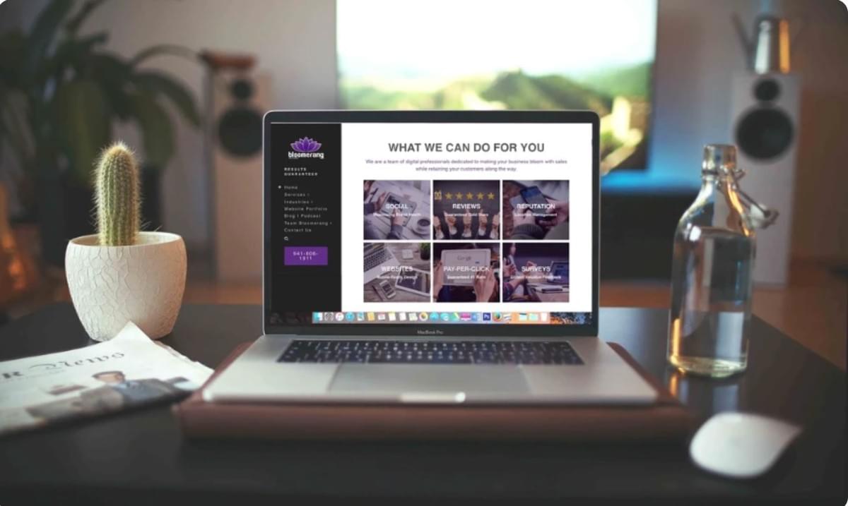 Hoogwaardig websiteontwerp van Strikingly