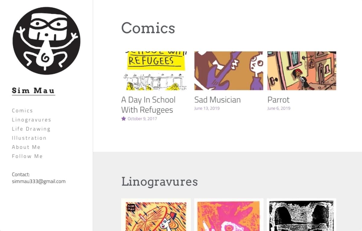 Design do logótipo Simmau