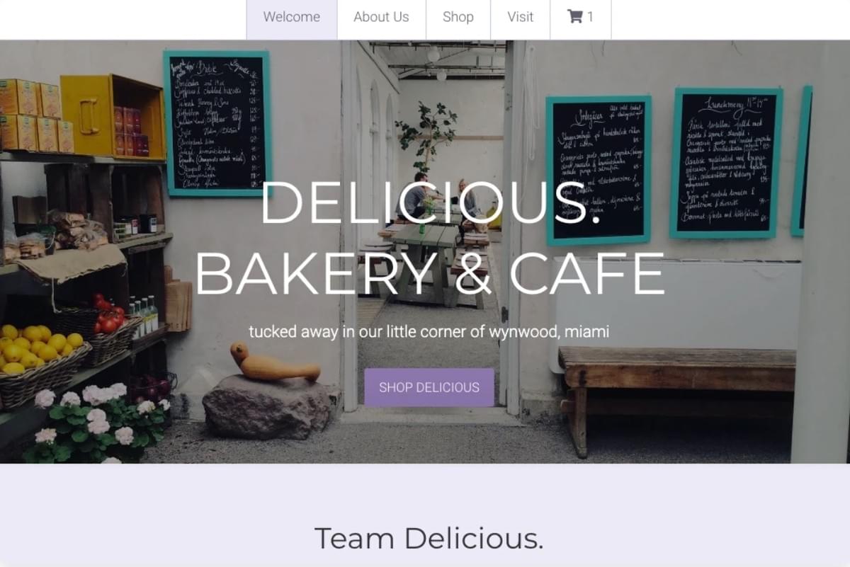 Minimaliseer Winkel Sjabloon van Strikingly