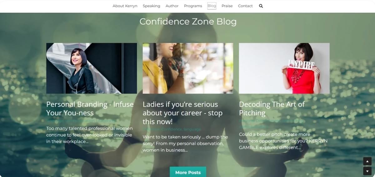 hoe je een blog maakt zoals Kerryn