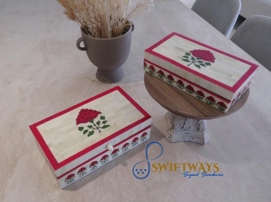 Our designs are inspired by the rich cultural heritage of India, from the intricate patterns of the Mughal era to the simplicity of modern elegance. SwiftWays creates pieces that are not only visually stunning but also functional, ensuring they fit seamlessly into contemporary living spaces while telling a story of tradition and artistry. Timeless Design What We Create Swiftways blends India’s rich heritage of craftsmanship with contemporary design to create bespoke luxury silver furniture. Inspired by centuries-old artistry from the Indus Valley to the Mughal era each handcrafted piece showcases exceptional quality, intricate detailing, and a deep cultural legacy. Committed to sustainability and tradition, Swiftways offers timeless masterpieces that seamlessly fuse history with modern innovation.