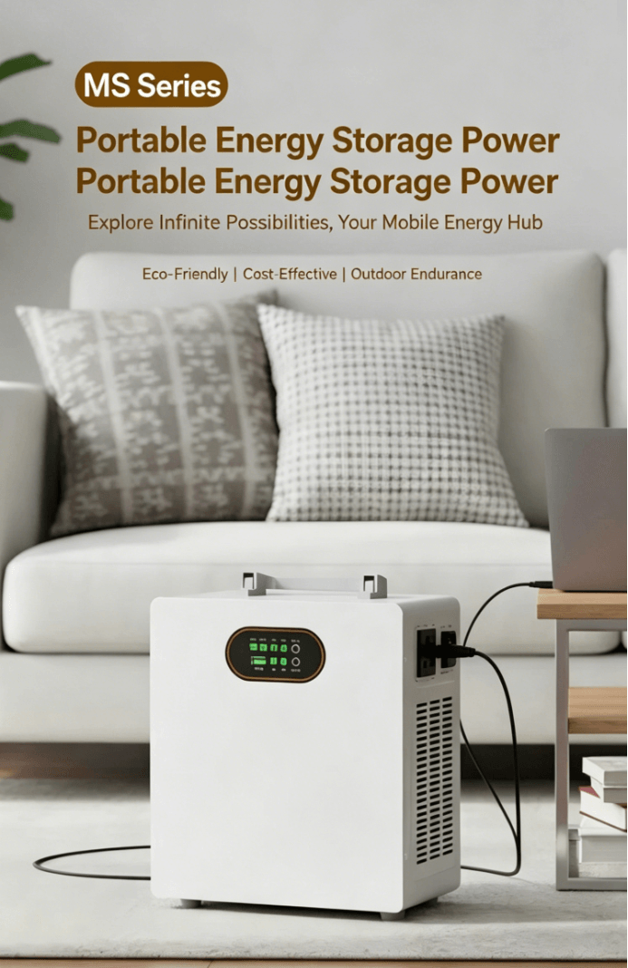 1kWh 1000W LiFePO4 Solar Portable Energy Storage Power Station