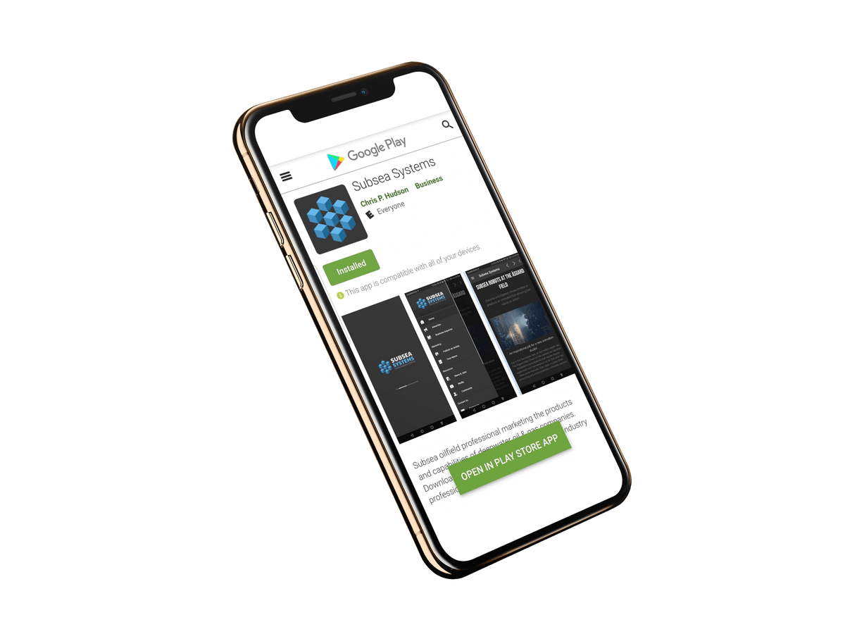 Get the Subsea Systems App Available for iOS and Android