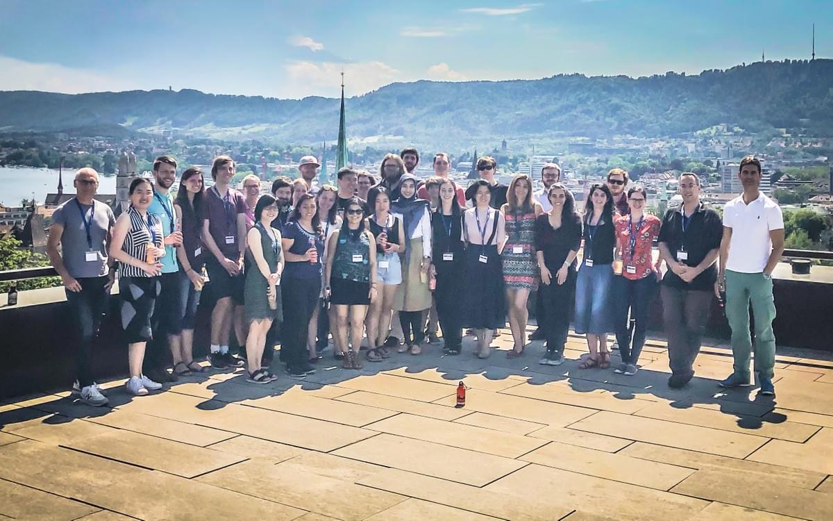 ZIDAS2019 participants on top of ETH