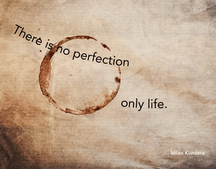 Promo card for "The Unbearable Lightness of Being"