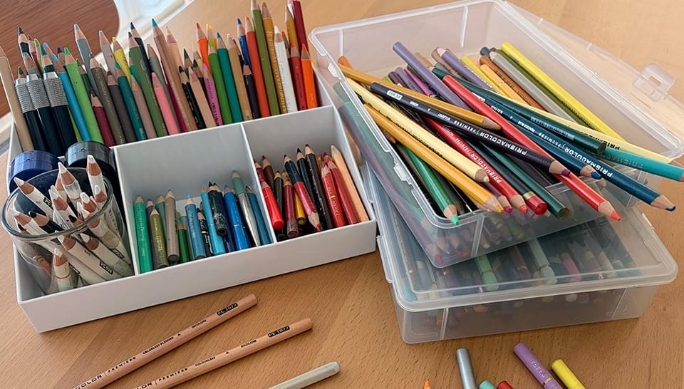 插畫班：油色鉛構圖/週三早、晚 (4/22開學)