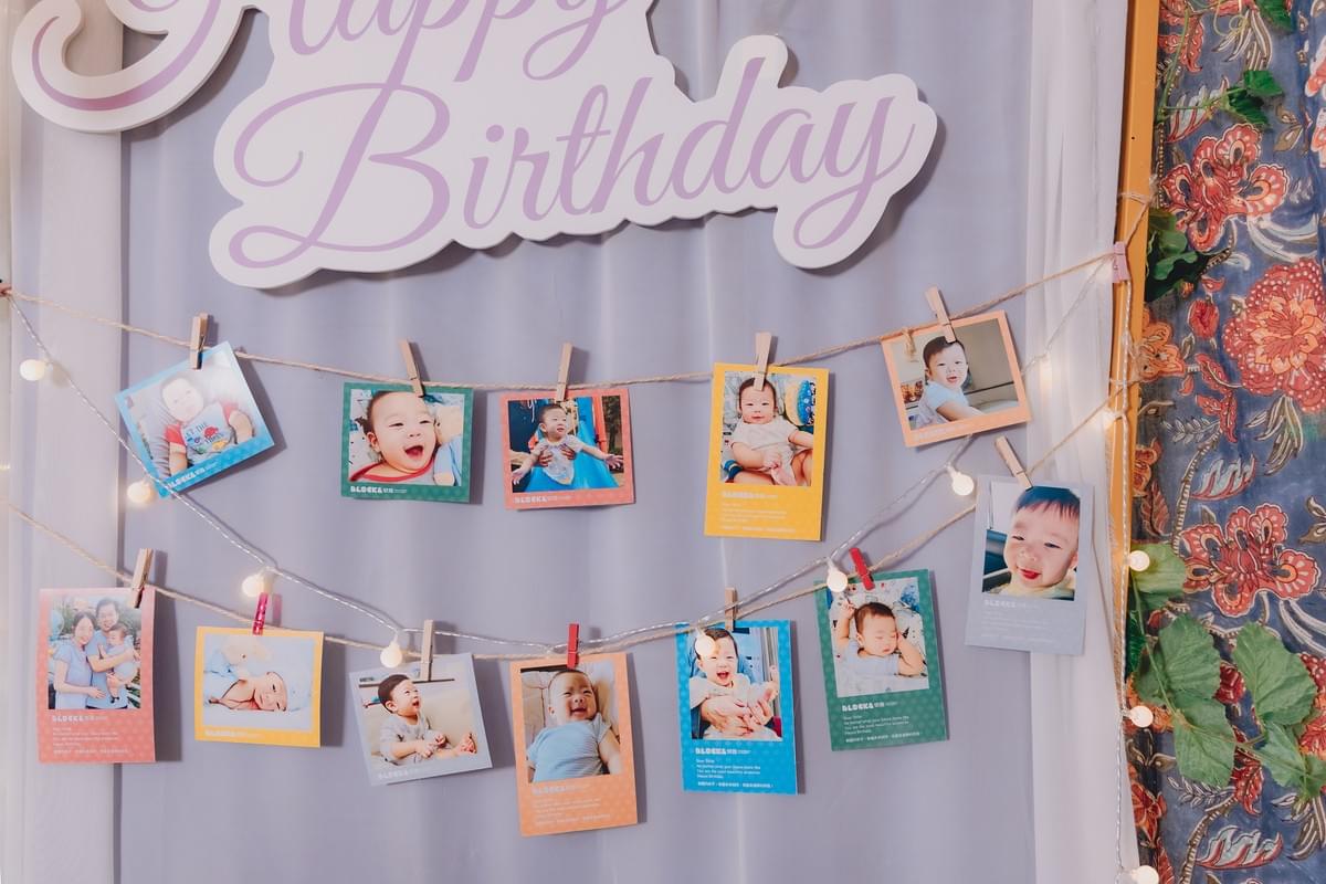 高雄抓周｜抓周派對加值項目_照片牆