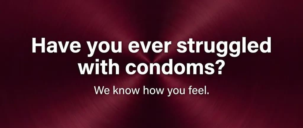 have you ever struggled with condoms?  Happy endings begin with  Jiftip.  Cover just the tip condom free