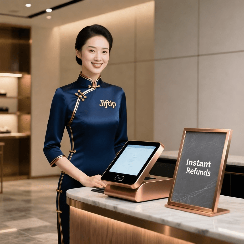 在Jiftip，退款是件好事！快速有禮的退款，是我們表達「感謝您試用Jiftip」的方式。