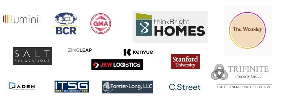 Just a few of the many clients we've enjoyed working with.. Just a few of the many clients we've enjoyed working with..