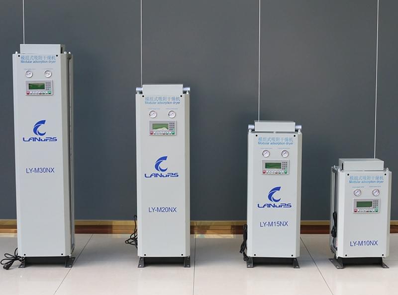 how does modular desiccant dryer work