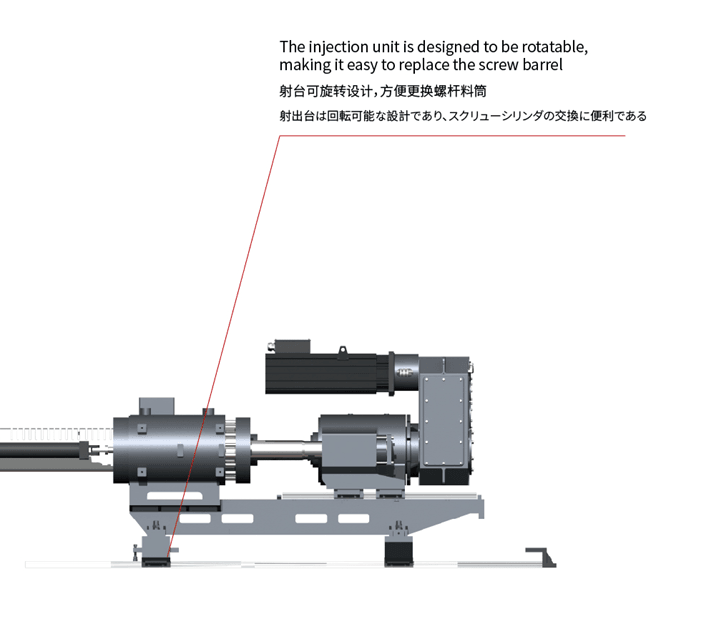 SAGAMI --ALTAS SERIES TWO PLATEN INJECTION MOLDING MACHINE 