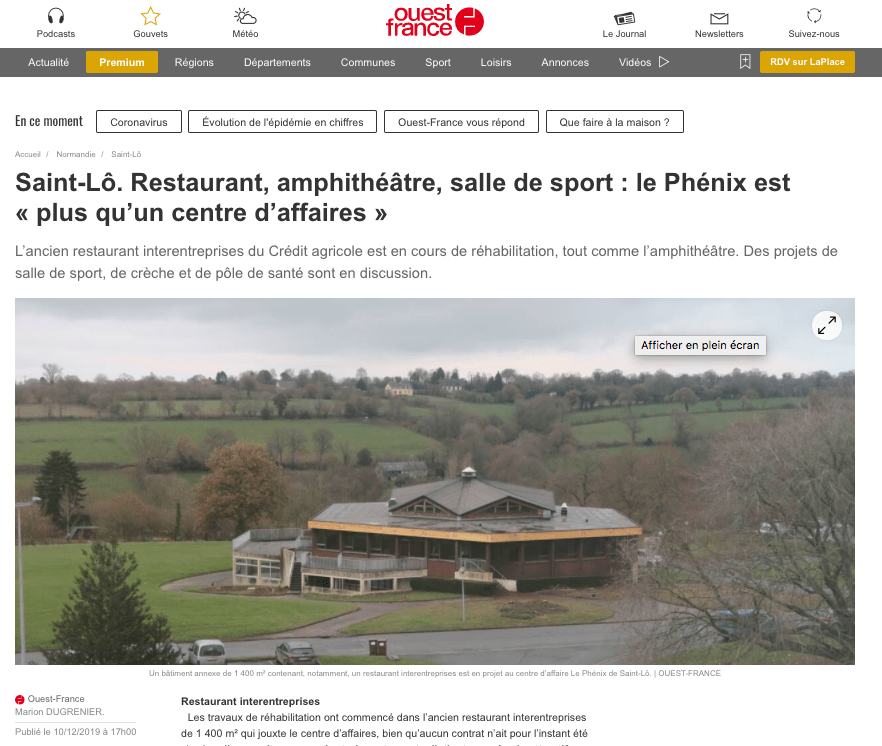 KG BUSINESS RELATIONS SAINT-LO LE PHENIX BUREAU À LOUER CENTRE D'AFFAIRES