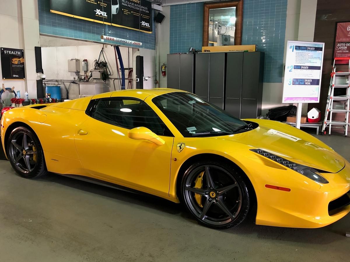 Ferrari Ceramic Pro Packages, Ceramic Pro Protection Installers for Ferrari's serving all of Miami-Dade County, Miami Beach, South Beach, Fisher Island, Key Biscayne, Coral Gables, South Miami, Pinecrest, Doral, Florida Keys, North Miami Beach, Bal Harbour, Bay Harbor, Palmetto Bay, Cutler Bay, Homestead, Miami Shores, West Miami, Brickell area Downtown Miami.