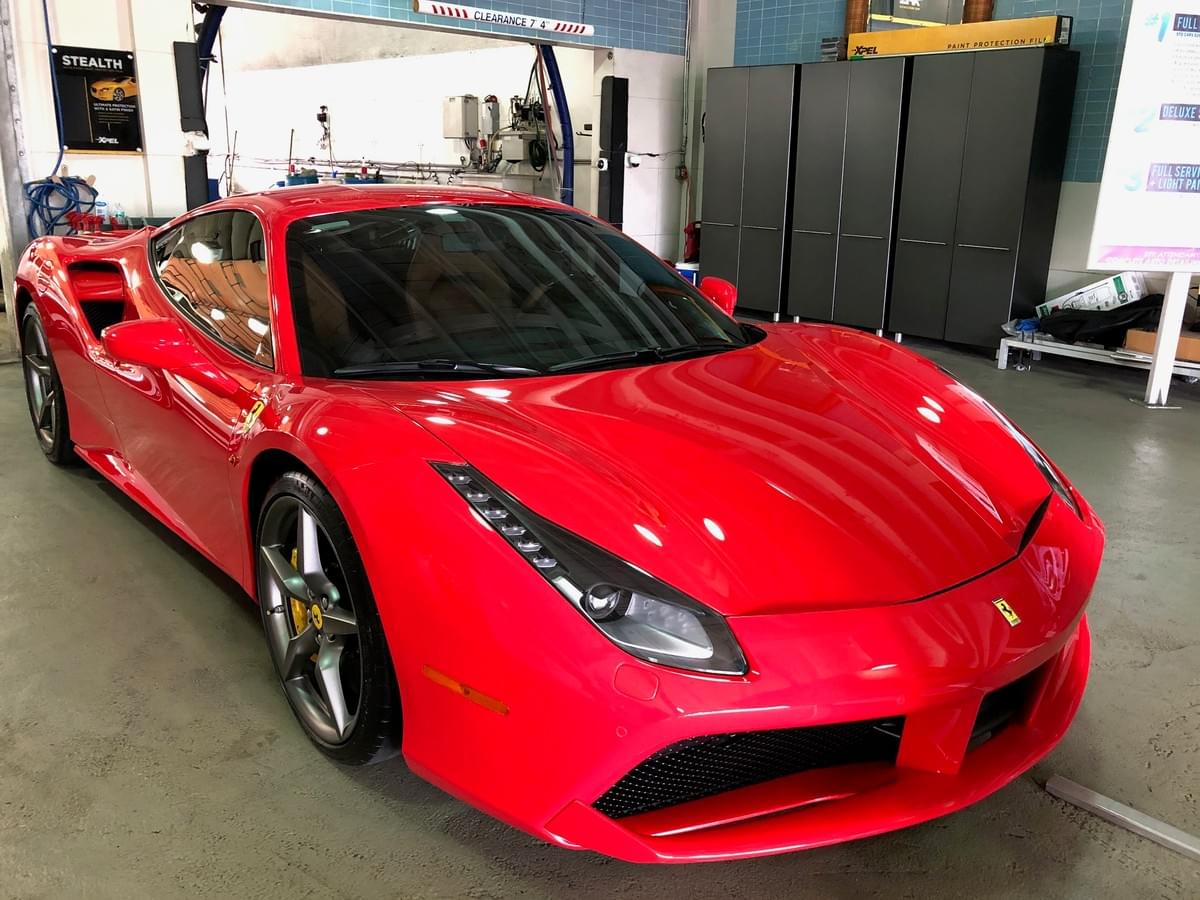 Ferrari Ceramic Pro Packages, Ceramic Pro Protection Installers for Ferrari's serving all of Miami-Dade County, Miami Beach, South Beach, Fisher Island, Key Biscayne, Coral Gables, South Miami, Pinecrest, Doral, Florida Keys, North Miami Beach, Bal Harbour, Bay Harbor, Palmetto Bay, Cutler Bay, Homestead, Miami Shores, West Miami, Brickell area Downtown Miami.
