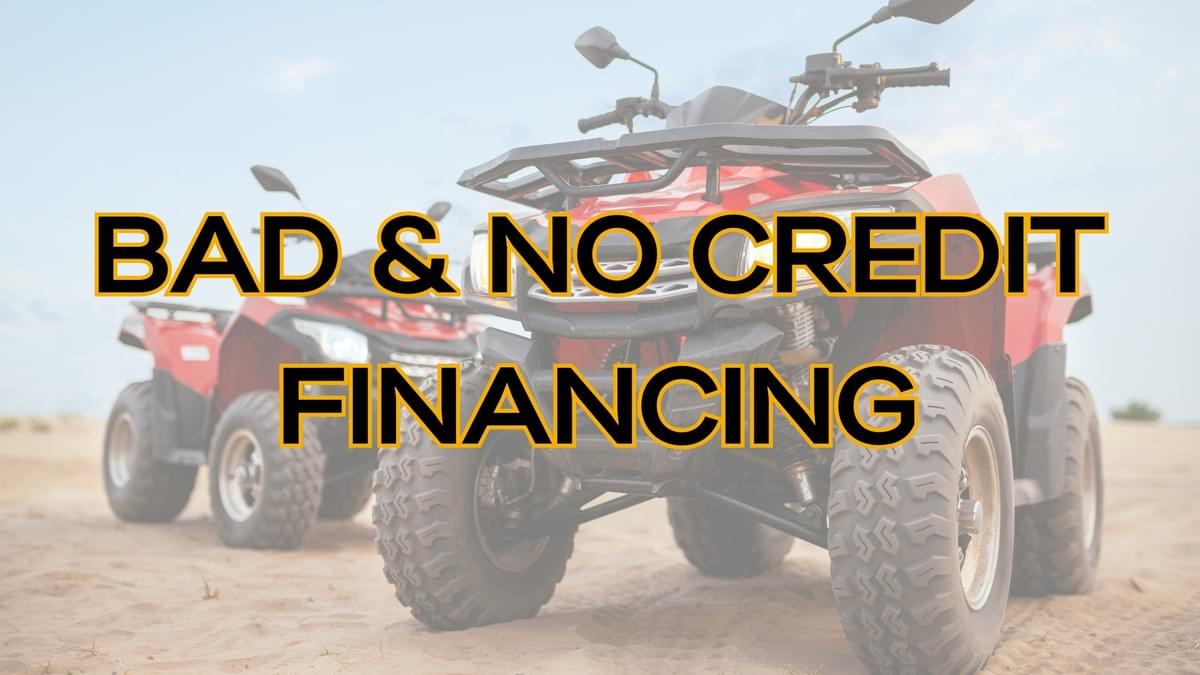 Side By Side Financing Bad Credit