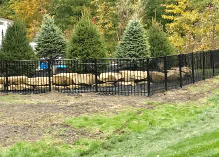 Wrought Iron Fence Installation in Marysville, Ohio