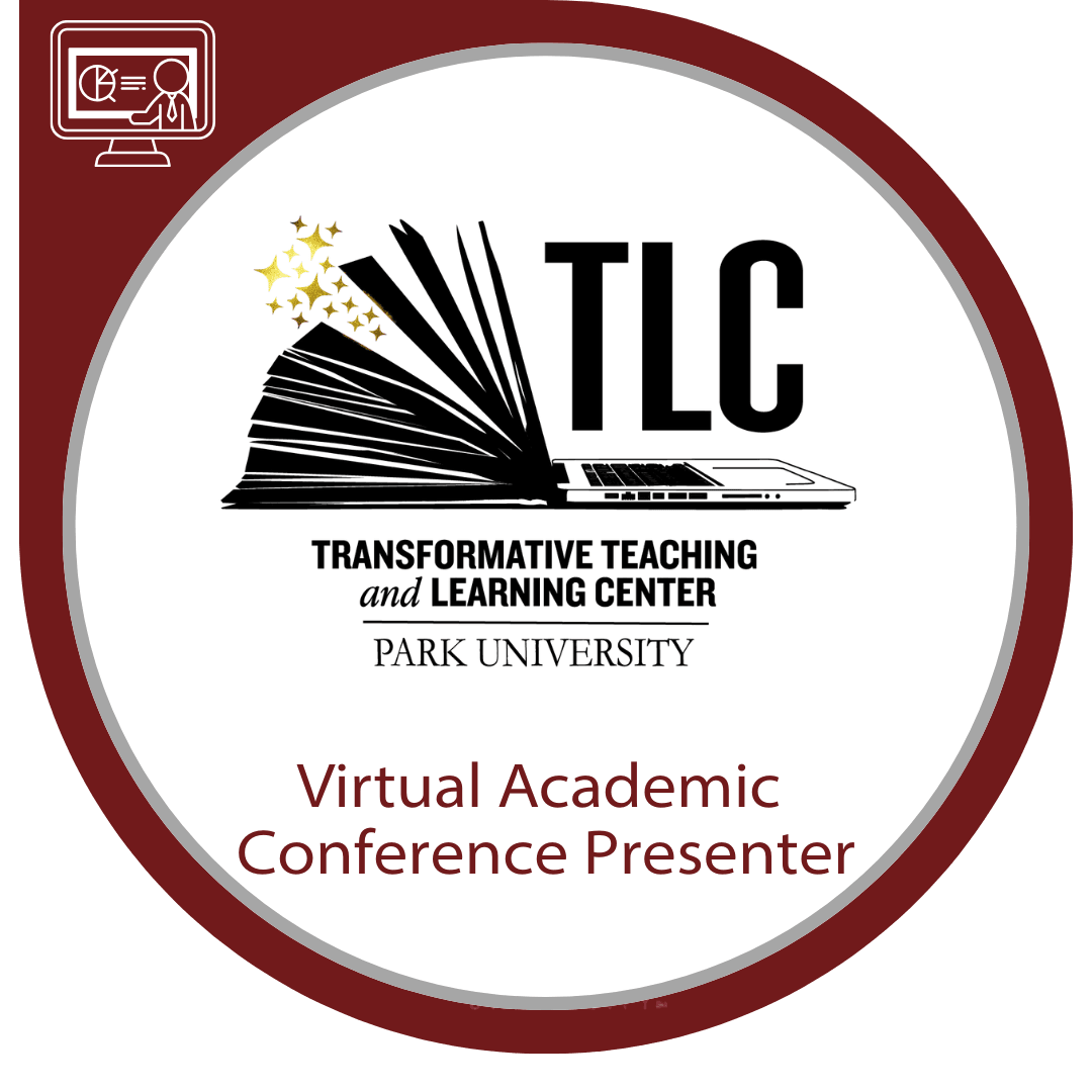 Virtual Academic Conference Presenter Digital Badge