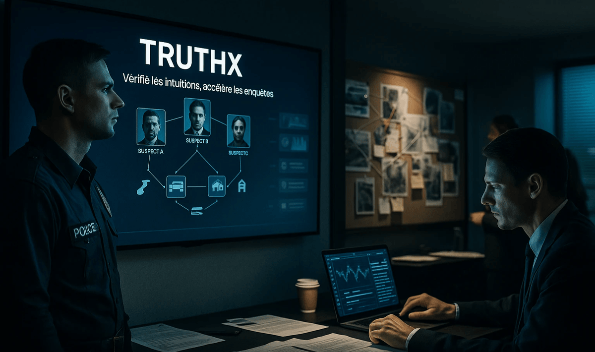 enquêteur police judiciaire	analyse comportementale	harcèlement psychologique structure de plainte	IA enquête pénale	emprise psychologique preuve numérique	visualisation des signaux faibles	cyberharcèlement logiciel enquête sensible	TruthXOps Police	manipulation mentale investigation pénale	technologie judiciaire	stalking