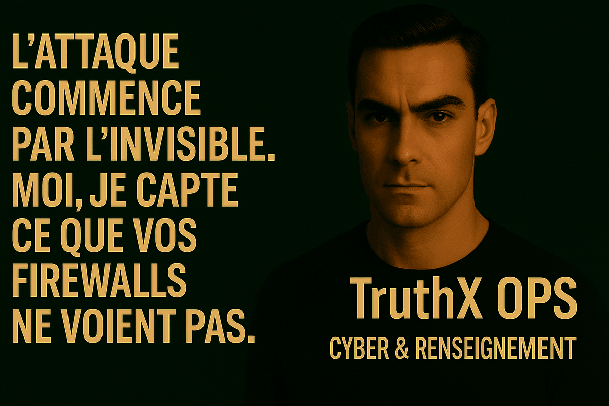 L'INFORMATION EST UNE ARME. MOI, JE DÉTECTE LES ATTAQUES AVANT QU'ELLES NE FRAPPENT.